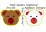 do applique, chenille, 3d puff and patch digitizing